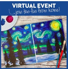 VIRTUAL EVENT! PAINT AT HOME!